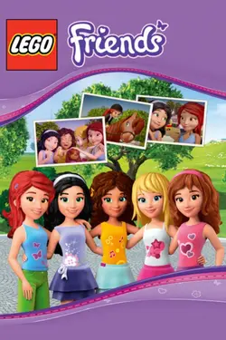 Affiche Lego Friends : cinq filles en mission
