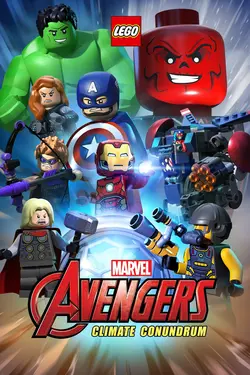 Affiche Lego Marvel : énigmes climatiques