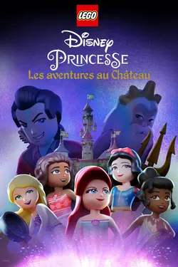 Affiche LEGO Princesses Disney : Les aventures au Château