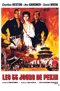 Affiche Les 55 jours de Pékin