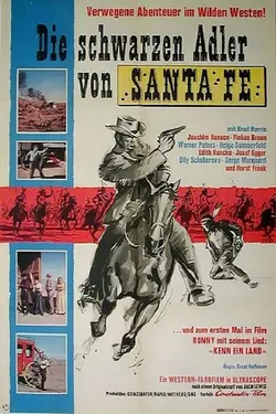 Affiche Les aigles noirs de Santa Fé