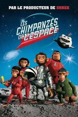 Affiche Les chimpanzés de l'espace