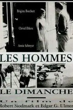 Affiche Les hommes le dimanche
