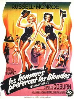 Affiche Les hommes préfèrent les blondes