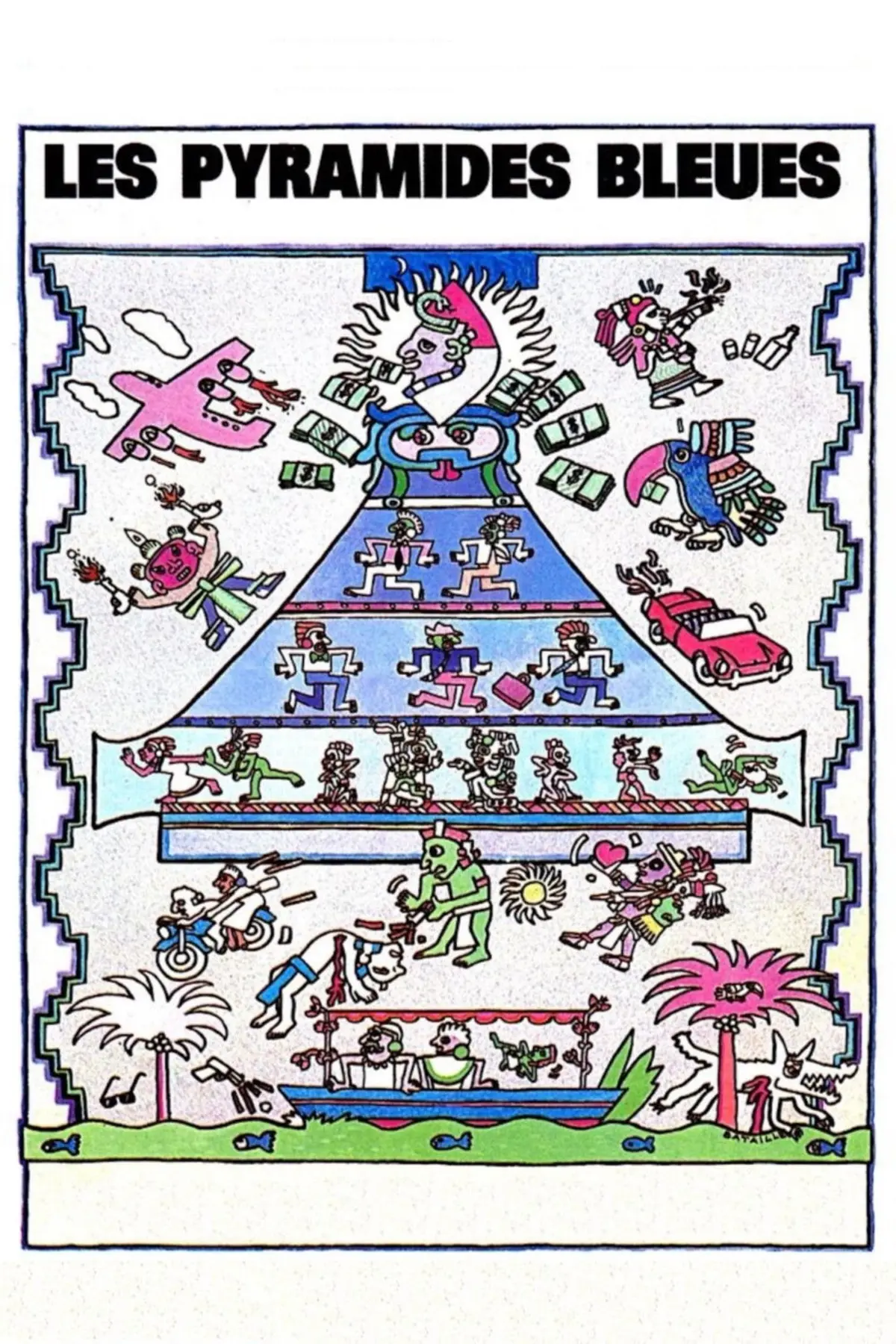 Les pyramides bleues