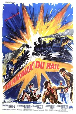 Affiche Les rivaux du rail