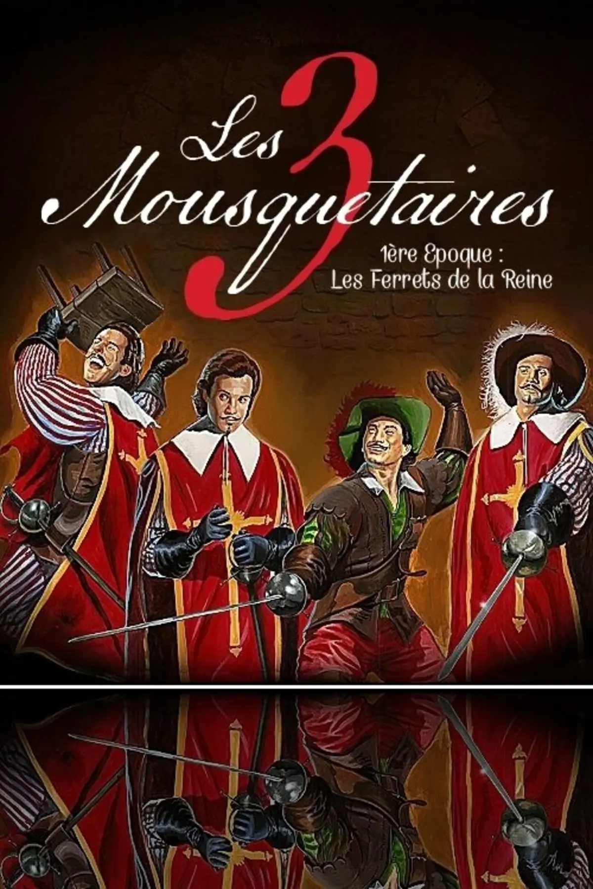 Les Trois Mousquetaires, première époque : Les ferrets de la Reine