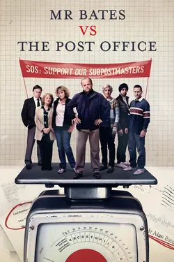 Affiche Mr Bates contre le Post Office