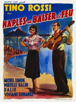 Affiche Naples au baiser de feu