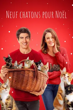 Affiche Neuf chatons pour Noël