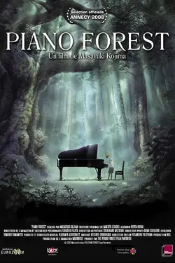 Affiche Piano Forest