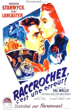Affiche Raccrochez, c'est une erreur