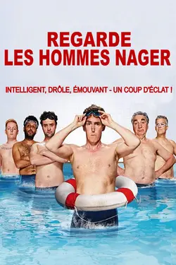 Affiche Regarde les hommes nager