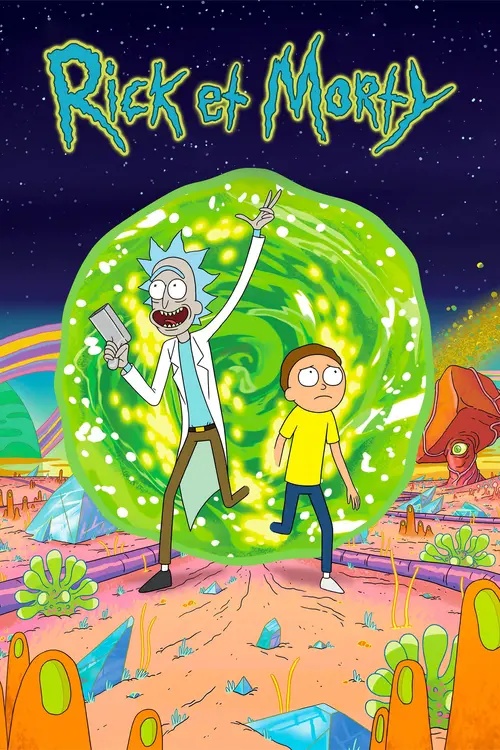 Rick et Morty S07E01 La vie, c'est comme une boîte à caca