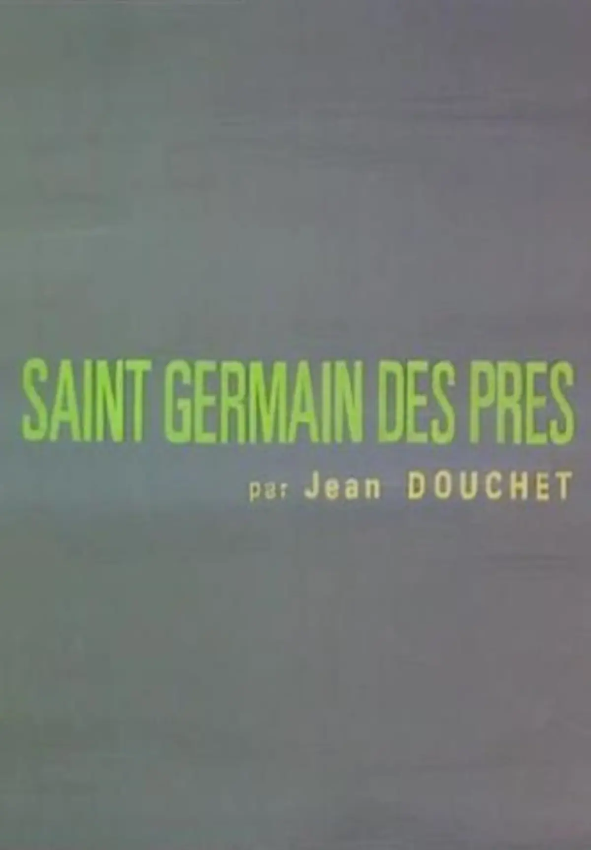 Saint-Germain-des-Prés