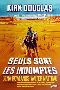Affiche Seuls sont les indomptés
