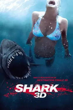 Affiche Shark 3D