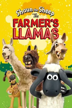 Affiche Shaun le mouton : les lamas du fermier