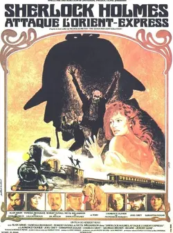 Affiche Sherlock Holmes attaque l'Orient-Express