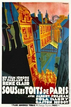 Affiche Sous les toits de Paris