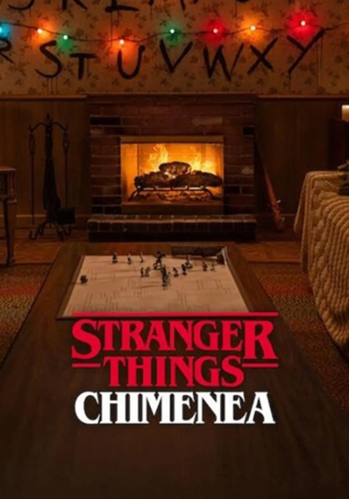 Stranger Things : Feu de cheminée