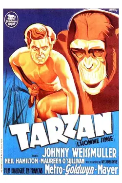 Affiche Tarzan, l'homme-singe