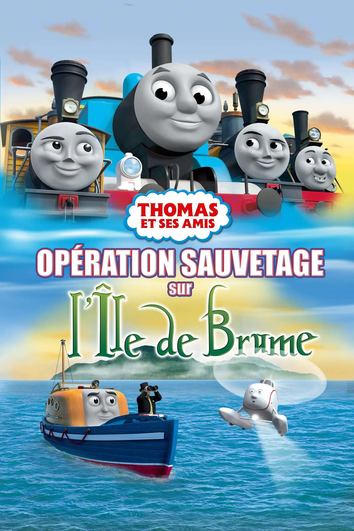 Thomas et ses amis : Opération sauvetage sur l’île de brume