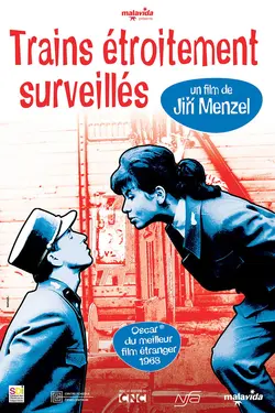 Affiche Trains étroitement surveillés
