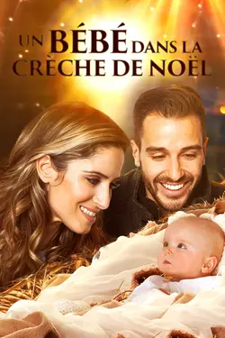 Un bébé dans la crèche de Noël