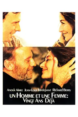 Affiche Un homme et une femme, vingt ans déjà