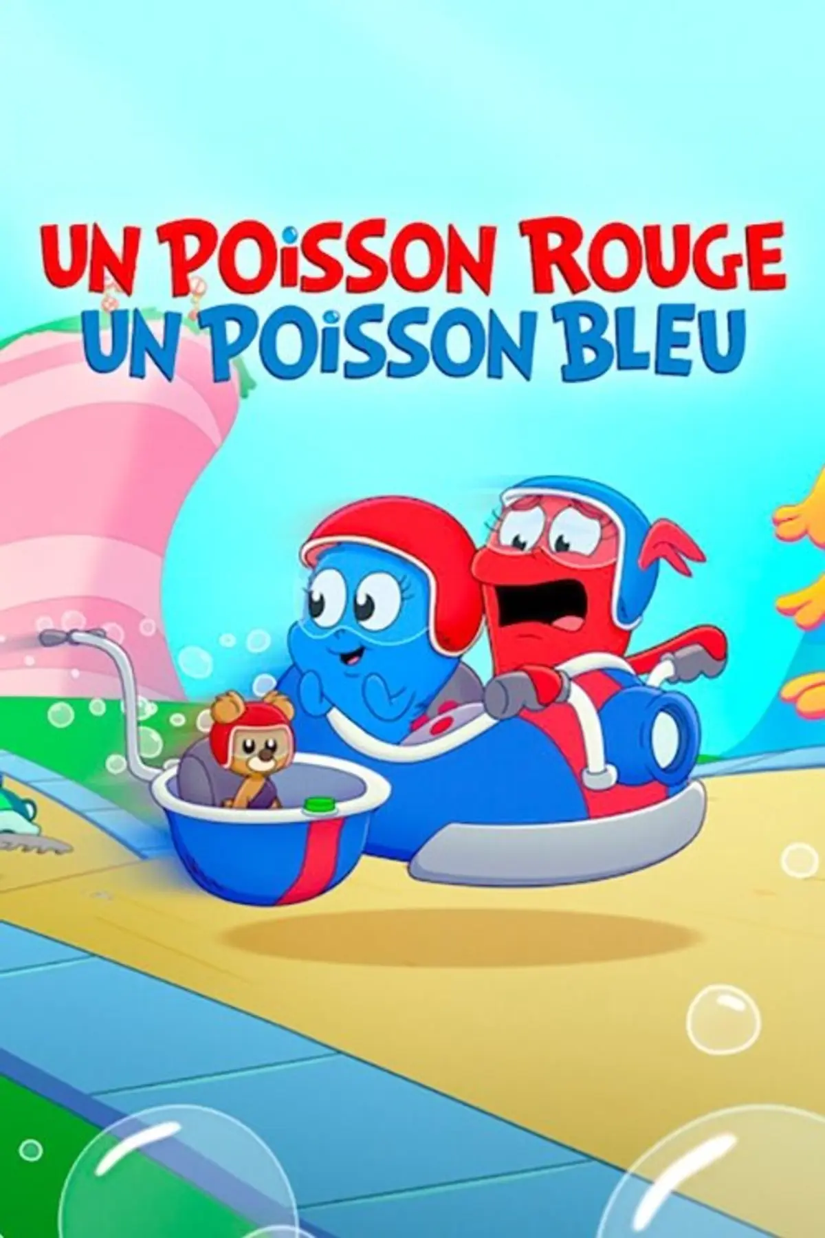 Un poisson rouge, un poisson bleu