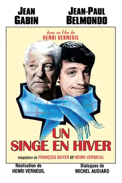Affiche Un singe en hiver