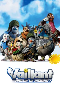 Affiche Vaillant, pigeon de combat !
