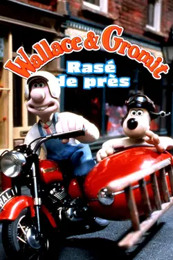 Affiche Wallace & Gromit : rasé de près