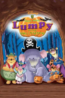 Affiche Winnie l'ourson : Lumpy fête Halloween