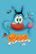 Affiche Oggy et les cafards, le film