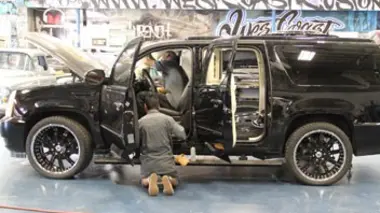 Le bureau mobile de Mark