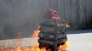 Explosions hollywoodiennes