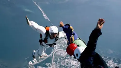 Sueurs froides E08 Base jumper suspendu