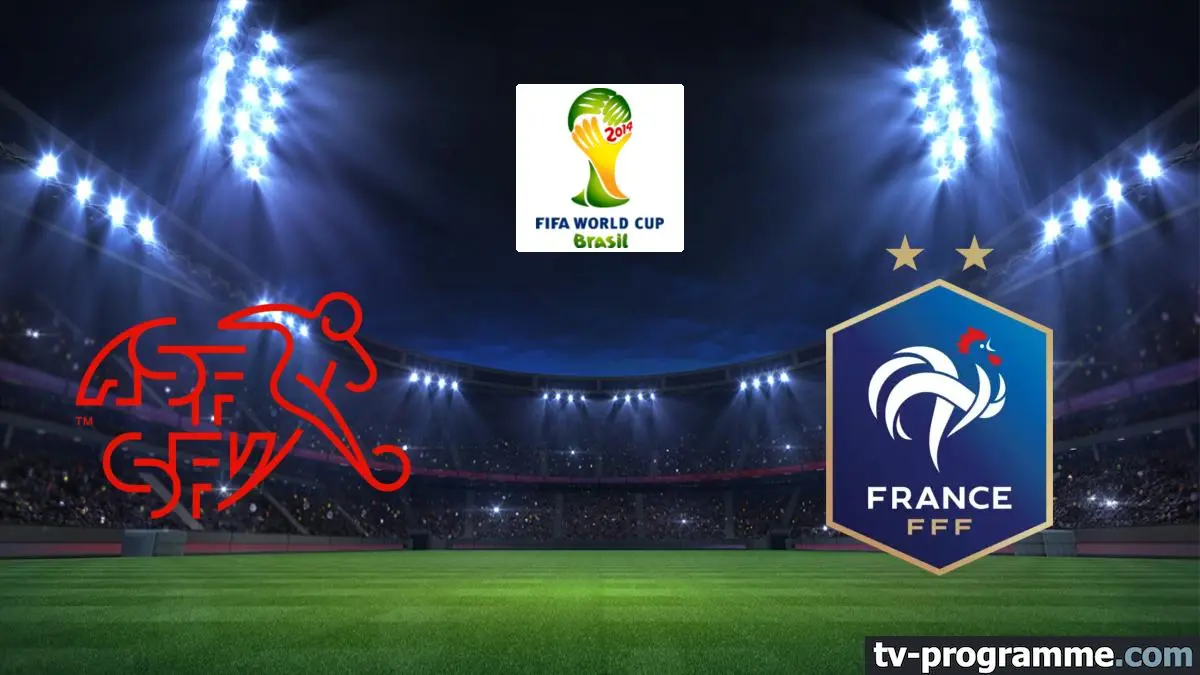 Suisse / France Football Coupe du monde 2014