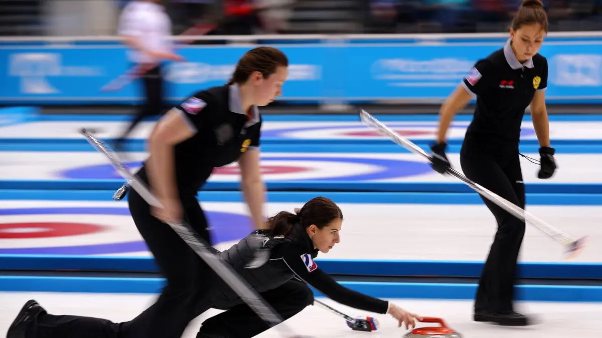 Suisse / Russie Curling Championnat du monde féminin 2021