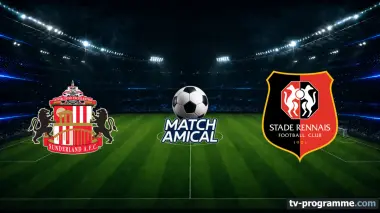 Sunderland / Rennes Football Match amical 2025-2026