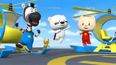 La course en hélico