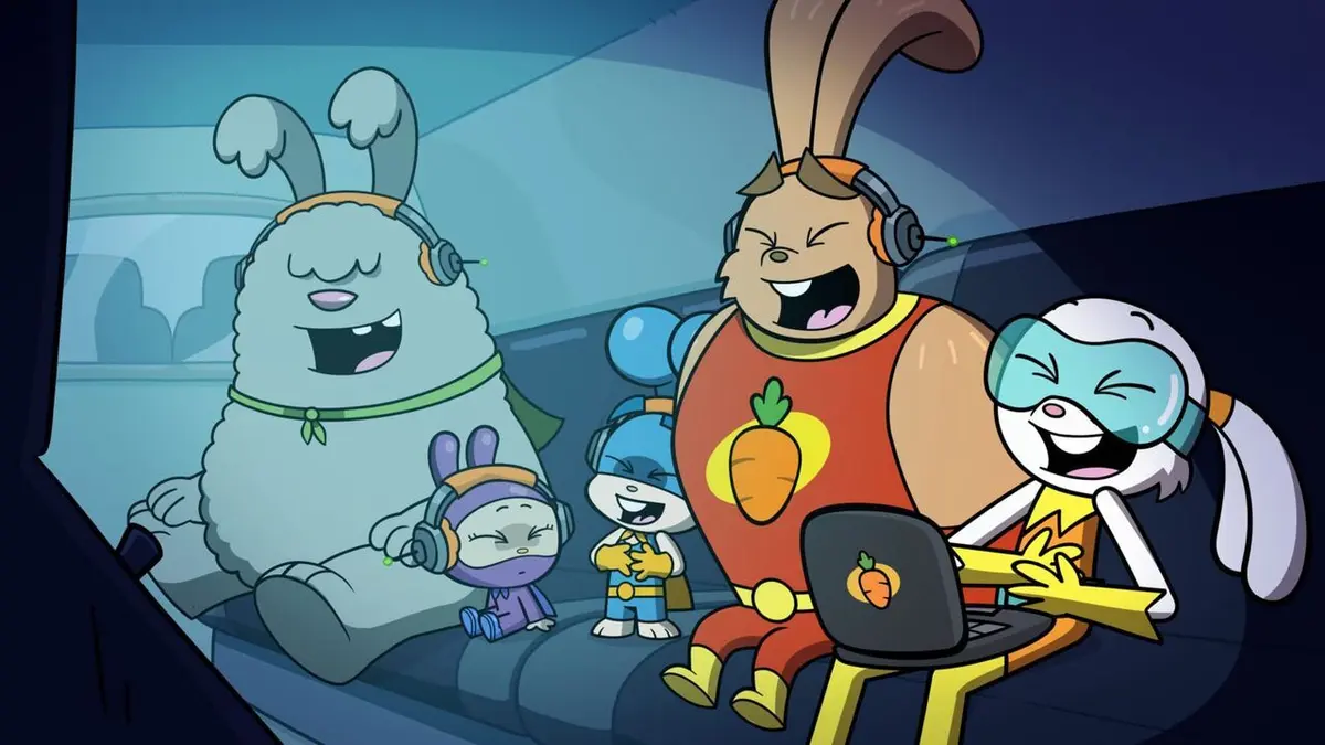 Super Duper Bunny League S01E11 Le grand Kleptony / Le repaire de Ganlatex