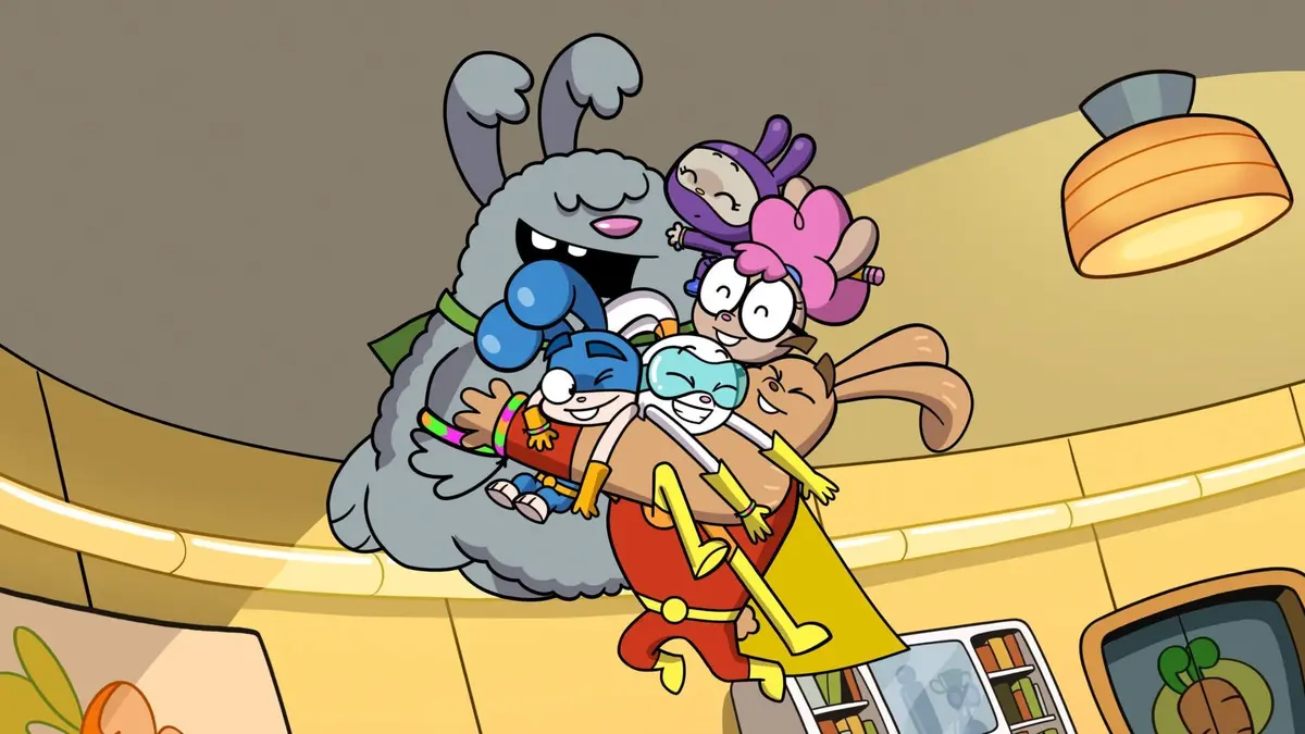 Super Duper Bunny League S01E06 Une aventure qui décoiffe / Kangou-Kassetou