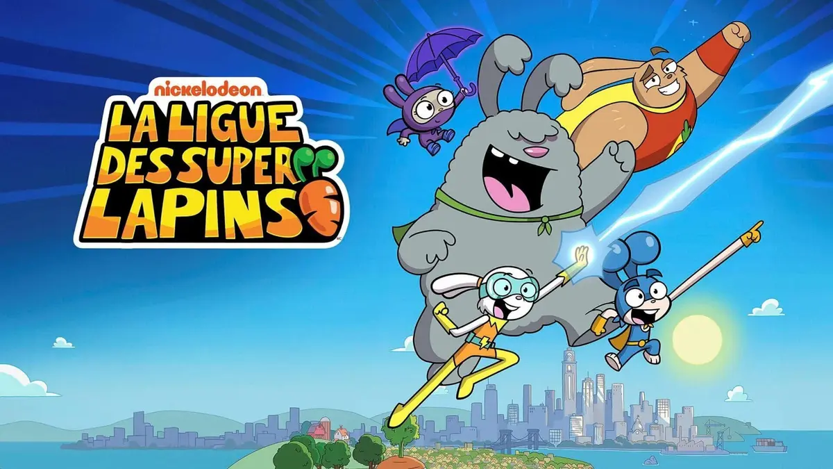Super Duper Bunny League S01E17 C'est l'heure du bain pour les lapins / La boîte à sandwich du pharaon