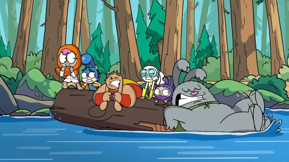 Super Duper Bunny League S01E04 Tatie Givrée / Camping en forêt