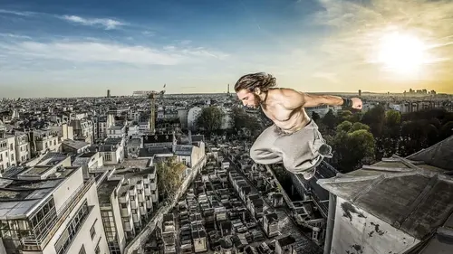 Super-héros, la face cachée Yoann Leroux, le maître des toits