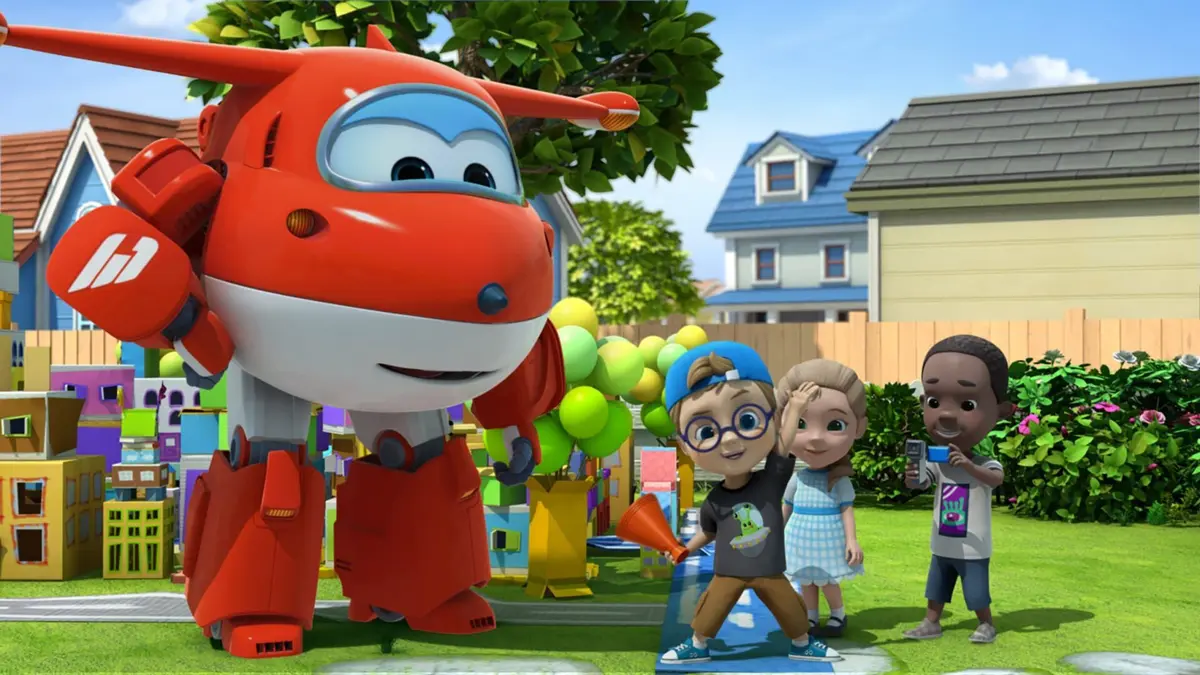 Super Wings, paré au décollage ! S01E07 Lumière, moteur, action !
