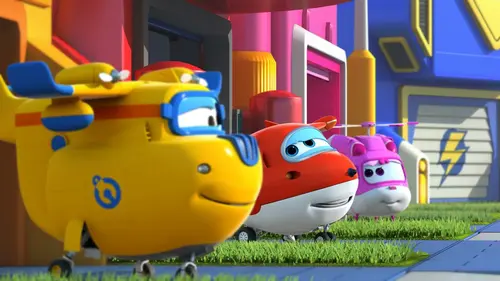 Super Wings, paré au décollage ! S02E03 Comme un cochon dans l'eau